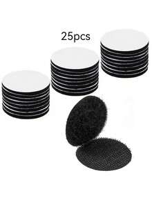 25/35/50/65片圆形黑色地板贴纸 - 黑色 - 查看 13