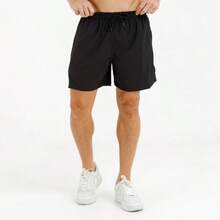 Bermuda Short Mauricinho Tectel Sport Running Gym Immediate Shipping - BASKETBALL NB - 黑色 - 查看 3