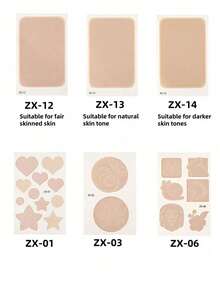 硅胶疤痕贴 - 温和、可水洗、可重复使用，适用于手术疤痕、剖腹产疤痕和瘢痕疙瘩 - 柔软、透气、防水的硅胶疤痕贴，有效护理疤痕