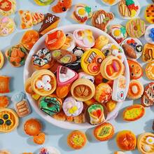 Juego de 48 piezas: 24 imanes divertidos para refrigerador + 24 accesorios. Pegatinas decorativas. Calcomanías 3D. Pegatinas creativas. Pegatinas de alimentos realistas. Decoraciones de alimentos surtidos. Calcomanías creativas para la cocina, el hogar y la pizarra blanca - Diseños divertidos y realistas.