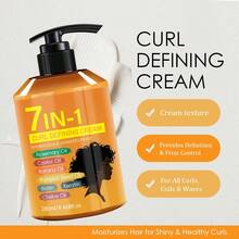 280ML 7-In-1 Curl Perfection Cream: Frizz Control + Bouncy Volume + All-Day Hold | Hydrating Formula For Waves & Curls | Unisex Styling Essential! - Multicolor - View 10