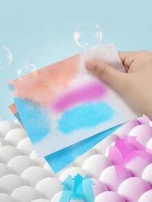 200 pièces Papier absorbant les couleurs, Feuilles de lessive anti-teinture, Convient pour machine à laver, Nettoyage des vêtements, Feuilles absorbantes de couleur. 50/100/200 pièces - Multicolore - Voir 6