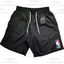 Bermuda Short Mauricinho Tectel Sport Running Gym Immediate Shipping - BASKETBALL NB - 黑色標誌 - 查看 1