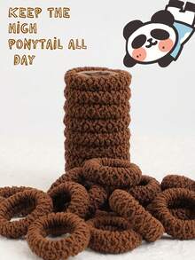 10/5 超宽发圈，弹性发绳，高马尾发圈，适合浓密头发，毕业礼物，发绳，发圈，发圈，头饰