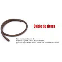 Kit amplificador y cable de instalación RCA audio auto 8GA Broya, accesorios para sonido automotriz, mejor calidad y potencia, fácil instalación - Unitalla - Ver 8