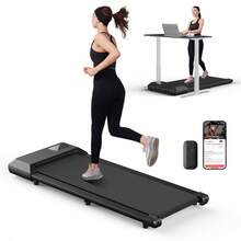 LACUFFY Walking Pad 2 In 1 Under Desk Treadmill, Low Noise Walking Pad Running Jogging Machine With Remote Control For Home Office, Lightweight Portable Desk Treadmill Installation Free - UK Plug(220-240V) - View 11