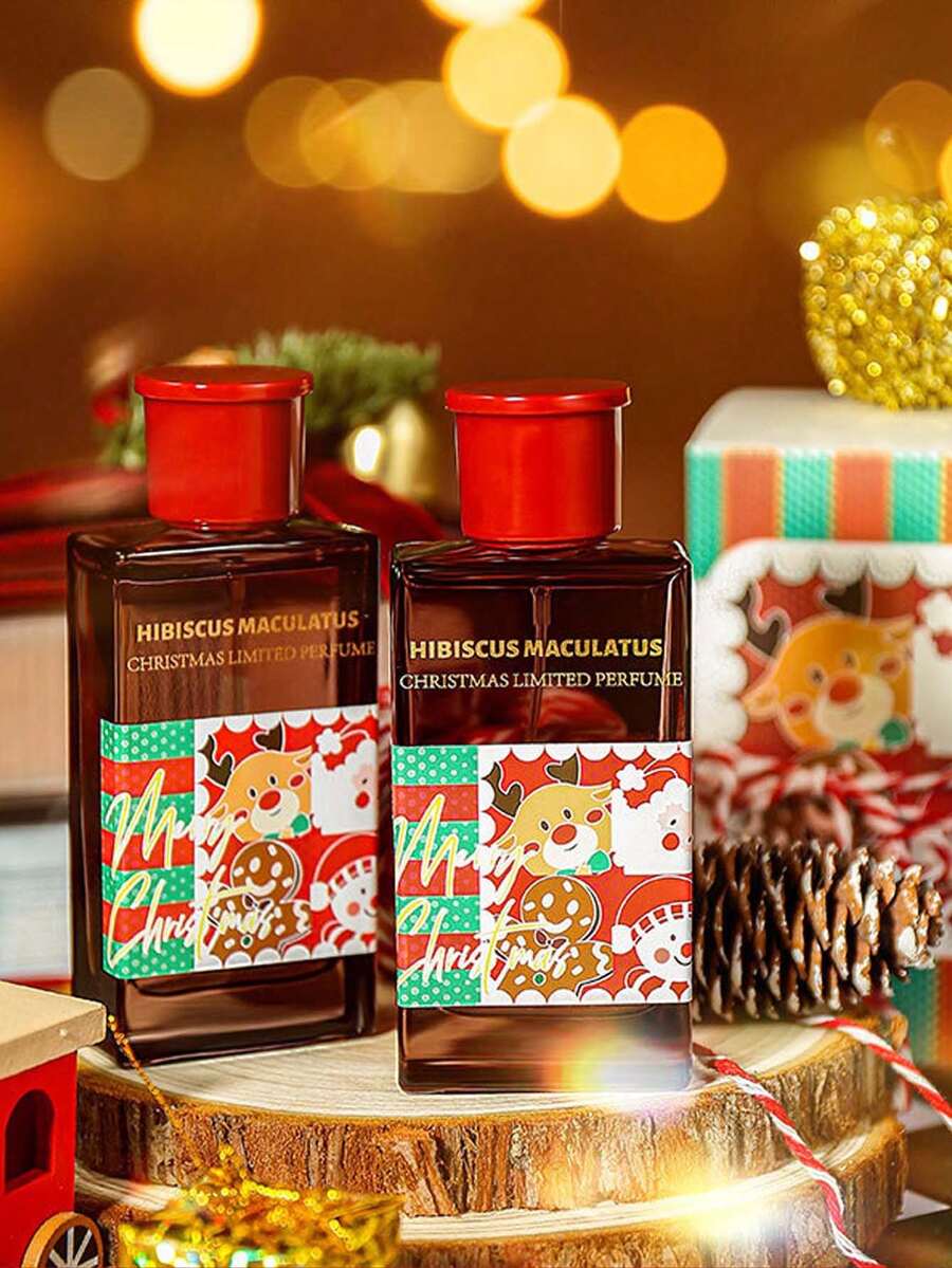 Christmas Lady Light Fragrance, Gingerbread Pattern Christmas Air Freshener, Persistent Floral Fragrance, Air Fragrance Spray - Ideal Christmas Gift, New Year's Day Gift, Thanksgiving Gift, Lady Air Freshener, Persistent Air Freshener, Christmas Fragrance