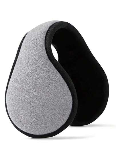 Multi-Color Unisex Foldable Sherpa/Winter Ear Muffs, Warm Ear Warmers Thickened Earmuffs, Men & Women Ear Protector, Adult Fleece Ear Muffs