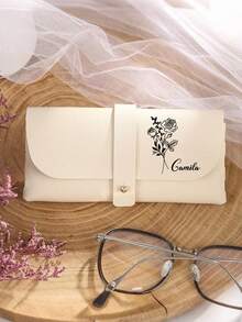 Personalized Leather Glasses Case, Soft Glasses Box, Bridesmaid Gift, Wedding Party Favors, Anniversary Gift, Mothers Day Gift, Gift For Her - Multicolor - View 4