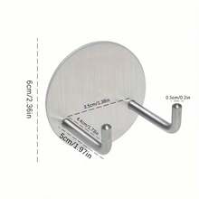 1 Piece Stainless Steel Coffee Maker Handle Holder - Modern Wall Mounted Espresso Machine Storage Rack, Kitchen Organization Hooks