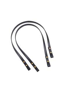 1/2 Stücke Handtaschengriffe, handgemachtes Taschenzubehör, PU-Leder Taschengurt, PU-Leder Handtaschengriff, Geldbörsen-Herstellungszubehör, DIY Geldbörsen-Herstellung, PU-Leder Handtaschengriffe - eleganter verjüngter Taschengurt mit glatten Kanten, kompatibel mit Handtaschen, Geldbörsen, Clutches - Verschiedenfarbig - Übersicht 11