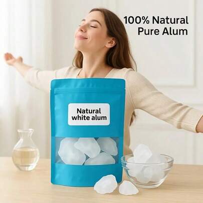 Fragancia natural de alumbre blanco, difusor de aroma natural, adecuado para purificación del aire, yoga, meditación, sin plumas, ayuda a purificar y relajar, opción perfecta para Pascua, Día de la Madre, Navidad, Halloween y otras festividades
