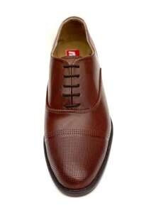 Zapatos De Vestir Elegantes Grabado De Hombre Calzado Formal Hombre Diseño Clásico Ajuste Perfecto Material Duradero Comodidad Superior Estilo Sofisticado Para Eventos Especiales - Marrón - Ver 4