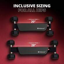 OG Belt - Exercise Hip Thrust Belt U2013 Dumbbells, Kettlebells, And Plates U2013 Slip - Resistant Padding Hip U2013 Gym, Home, And On - Go Workouts - Gray - View 5