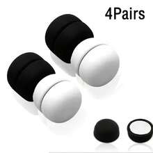 2个/4个/8个/10个装 时尚磁性丝巾夹和别针 - 耐用易用的磁性扣,适用于女士丝巾、披肩和帽子,四季皆宜,经典哑光表面,强力合金磁铁,可牢固固定丝巾和衣物,无钩设计,优雅风格,锌合金材质,适合服装搭配 - 黑與白 - 查看 29