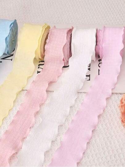 8,5m/Cuộn Ruy băng nơ đuôi ngựa Quà tặng Bao bì Bánh Trang trí Vải tuyn, Nơ thủ công DIY, Ruy băng gói quà, Thích hợp cho bó hoa, bánh, nơ, dấu trang, đồ dùng tiệc tùng, trang trí ngày lễ, Bao bì quà tặng