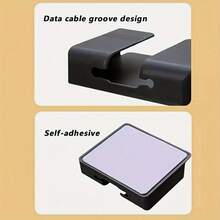 1pc Punch-Free Mobile Phone Holder Wall Mount, Creative Multi-Function Remote Control Storage Box, Wall-Mounted Mobile Phone Charging Stand, Bedside Charging Storage Stand,Household Products