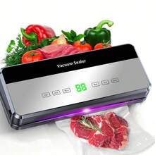 3300 Sealing Machine, Plug-In Vacuum Sealer, 1 Roll Sealing Bags, Multi-Functional Food Preservation Sealer, Compact & Portable, Keeps Food Fresh, Best Gift For Birthday, Father's Day, Mother's Day, Christmas