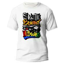 RADICAL SKEITISTA STREETWEAR T-SHIRT MEN'S SHIRT 100% COTTON UNISEX - 卡其色 - 查看 4