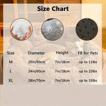 Pet Bed Pet Sofa Soft And Comfortable Bear Paw Pet Bed, Sleep Solution For Dogs And Cats. Comfortable Donut Dog Bed Luxurious Dog And Cat Pad Bed, Bring Cozy Warmth To Cats In Winter. Cute Home Decoration Comfortable For Indoor Use, Perfect Pet Gift. - Coffee color - 查看 5
