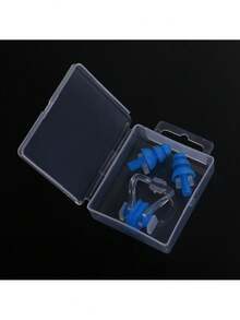 Schwimmnasenklemme, Silikon Schwimmnasenplugs mit wasserdichtem Silikagel, Mehrfarbig