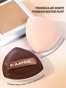 MAANGE 23pcs Makeup Brush Set, Includes 20pcs Professional Travel Makeup Brushes, 2pcs Accessories And 1pc Storage Bag. Set Contains: Powder Brush, Blush Brush, Concealer Brush, Contour Brush, Nose Brush, Eyeshadow Brush, Eyebrow Brush, Eyeliner Brush, Highlighter Brush, Face Brush, Foundation Brush, Detail Brush. Essential For Home Or Travel, Ideal Gift For Friends And Family - Brown - View 10