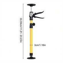 Heavy Duty Telescopic Cabinet Lift Support Adjustable Height (11.81-45.28 Inches) Steel Frame, Suitable For Cabinet Installation, Drywall Installation, Heavy Duty Baseless - For Professional Contractors And DIY Users - Sturdy Lifting Support Pole, Suitable For Construction, Renovation, Warehouse - Space-Saving Design, Can Be Used To Store Renovation Tools, Compact Storage, Durable, Suitable For Home Renovation - Multicolor - View 9