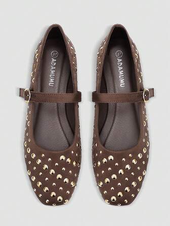 Zapatos planos con lentejuelas de alta gama y cómodos para mujer ADAMUMU, lindos para uso diario y de fiesta, vacaciones y verano