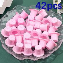 Blaue, rosa, schwarze Acrylhüte, Perlen & Perlenauswahl, Weinflaschen, Weihnachtsbaum-Puppen, Schneemann-Dekorationen, verwendet für DIY Schneemann-Zylinder, Weihnachtsfeiern, Geburtstagsfeiern, Hochzeiten, Familienfeiern, Weihnachten, Thanksgiving, Halloween, Weihnachtsabend-Dekorationsaccessoires