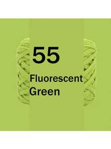 1/2 件 T 恤纱,大号 300g ± 20g T 恤纱卷 - 2 厘米宽,机织针织纱,柔软且用途广泛,适用于 DIY 工艺品,用于钩编和编织袋、靠垫、玩偶、毯子、拖鞋、手工艺钩编项目,有多种颜色可供选择,多色纱 | 涤纶纱 | 腈纶纱 | 钩编纱 | 工艺纱 | 鲜艳的纱球 | 多功能工艺材料、针织配件和用品 - 彩色 - 查看 104