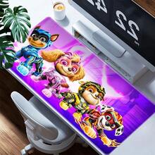 1pc  Cartoon Characters Printed XXL Mousepad, Multi-Functional Desk Mat For Gaming, Office, And PC, Soft Rubber Material With Non- Base, Smooth Surface, Perfect Gifts For Kids,  Fans, Family And Friends, Mouse Pads For Desk