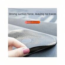 1 件装汽车硅胶 PVC 防滑垫，耐热手机防滑垫 - 黑色 - 查看 4