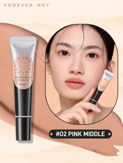 FOREVER KEY 永久之钥 完全不可移动的遮瑕膏，防水，防污，持久效果，适用于瑕疵，10g/0.35oz