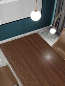 1 rolă de tapet vinil autoadeziv cu model maro de lemn, tapet detașabil autocolant impermeabil pentru bucătărie, baie, dormitor, living, blat, mobilier, decor interior și renovare, tapet, autocolante de perete, decor de cameră, tapet, autocolante de perete, decor dormitor, decor bucătărie