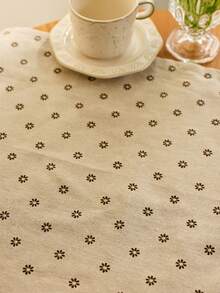 Cirelle Jogo americano retangular estampado fofo estilo vintage, adequado para piqueniques de férias, festas, aniversários, decoração de mesa de jantar, todas as estações - D - Ver 4