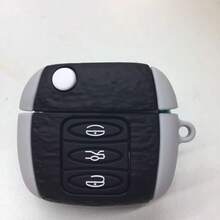 1pc Creative New Car Key AirPods3 3D Cartoon Pro/Pro3 Buds2/Buds3/3Pro Personalized Silicone AirPods1/2 Premium Pro (2nd Generation) Bluetooth Earphone Case Compatible With Apple