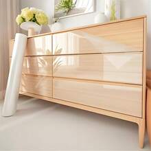 1 卷塑料静电墙面保护膜 - 防水、防油、可移除薄膜、适用于厨房、瓷砖、家居装饰、宿舍装饰 - 无需胶水、易于清洁、无需电力墙纸墙纸墙贴墙面装饰房间装饰墙纸贴纸墙卧室装饰厨房装饰 - 無色 - 查看 13