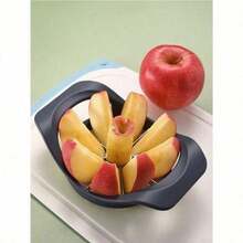 6.1 Inch Extra Large Apple Slicer, Heavy Duty Apple Cutter 8 Slices, Durable Apple Corer Cutter Slicer, Stainless Steel Apple Slicer And Corer - For Apple, Potato, Onion And More, Black - Grey - View 7