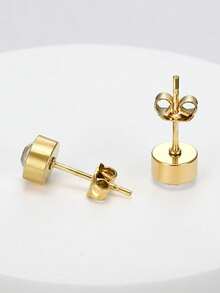 12 زوج من أقراط الأذن المرصعة بحجر الزركونيا لأبراج الأبراج، بتصميم أوروبي وأمريكي