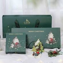 Women's Christmas Scented Gift, Wardrobe Wax Sheets, Christmas Decorative Tree-Shaped Scented Gift, Cedar Scented Candle, Spiral Christmas Tree, Holiday Winter Women's Christmas Scented Gift - Merry Christmas Candle Bulk, Soy Wax Aromatherapy Set, Suitable For Christmas, Holiday Party Gifts, Holiday Decor, Ceremonial