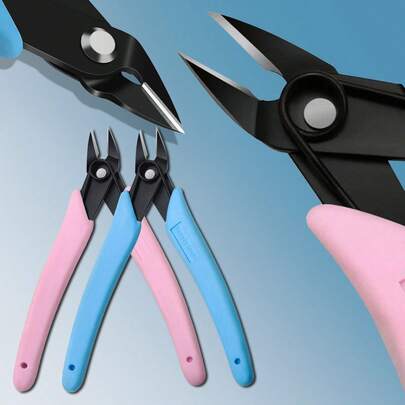 专业不锈钢美甲水钻卸除钳，美甲钳 - 金属斜口钳，钢丝钳，卸甲钳，链条剪刀，轻松拆卸宝石和珠宝，指甲钳，美甲钻头卸除器，美甲工具，美甲用品