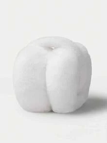 1 szt. Modne, jednokolorowe, pluszowe nauszniki dla mężczyzn, wiatroodporne nauszniki do jazdy na rowerze na świeżym powietrzu, zimowe, grube nauszniki zapewniające ciepło, odpowiednie do dopasowania zimą