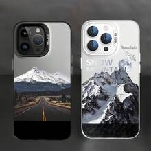 Compatible con iPhone 16/15/14/13/12/11, Snow Mountain Highway tiene alta resistencia a caídas, rayones y desgaste. - Colores mixtos - Ver 6