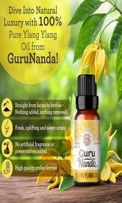 GuruNanda Frankincense Essential Oil, 100% Pure, Natural And Undiluted Diffuser Oil For Aromatherapy, Massages &Amp; DIY Recipies, Promotes Comfort &Amp; Supports Radiant-Looking Skin (05 Fl Oz) - ColorK - 查看 2