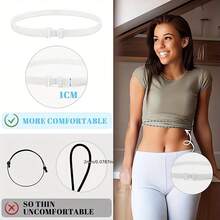 Crop Tuck Adjustable Band, Crop Tuck Tool For Sweater And Shirt, Belly Leaking Crop Tuck Band, The Elastic Band To Change The Style Of Your Tops - A - View 4