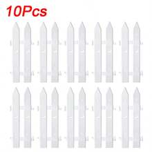 5/10/15 Stück weiße Hirsch- & Schneeflocken Weihnachtsbaum Zaun Dekorationen - langanhaltend PVC rustikale Zaunpaneele für Innen-/Außenbereich Feiertags-Dekoration, Weihnachtsbaum Barriere, Garten & Party Zubehör, Weihnachts-Gartendekoration, Feiertags-Themen Dekoration, rostbeständige Heim-Dekoration Weihnachtsdekorationen Raumdekoration Winter