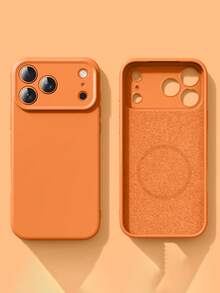 Luxury Liquid Silicone For Magnetic Phone Case Compatible With IPhone 17 ProMax 17 Pro 17 Air 17 16 Plus 15 14 13 12 Pro Max 11 Wireless Charging Skin Smooth Cover