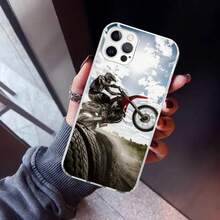 Custodia per telefono da motocross, moto da cross, per iPhone 16 15 14 13 12 Mini 11 Pro Max, 7 Plus X XS XR 8 + SE, in silicone. Custodia per iPhone 17, 17 Pro, 17 Pro Max - MM146-2 - Visualizzare 6