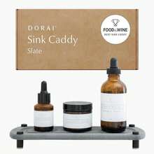 Dorai Home Sink Caddy – Water-Absorbing Stone Tray For Sink, Stainless Steel Feet, Fast-Drying, Sandstone - ColorB - 查看 1