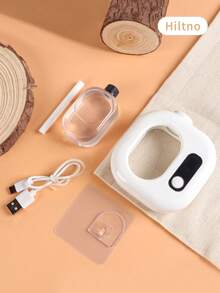 AOYI Small Aroma Essential Oil Diffuser Bathroom Bedroom Wall-Mounted Automatic Sprayer Air Freshener Home Office Hotel Portable Aromatherapy Machine Deodorant Perfume Device Living Room College Dorm Gifts Birthday Christmas Halloween New Year Easter Graduation Travel Vacation